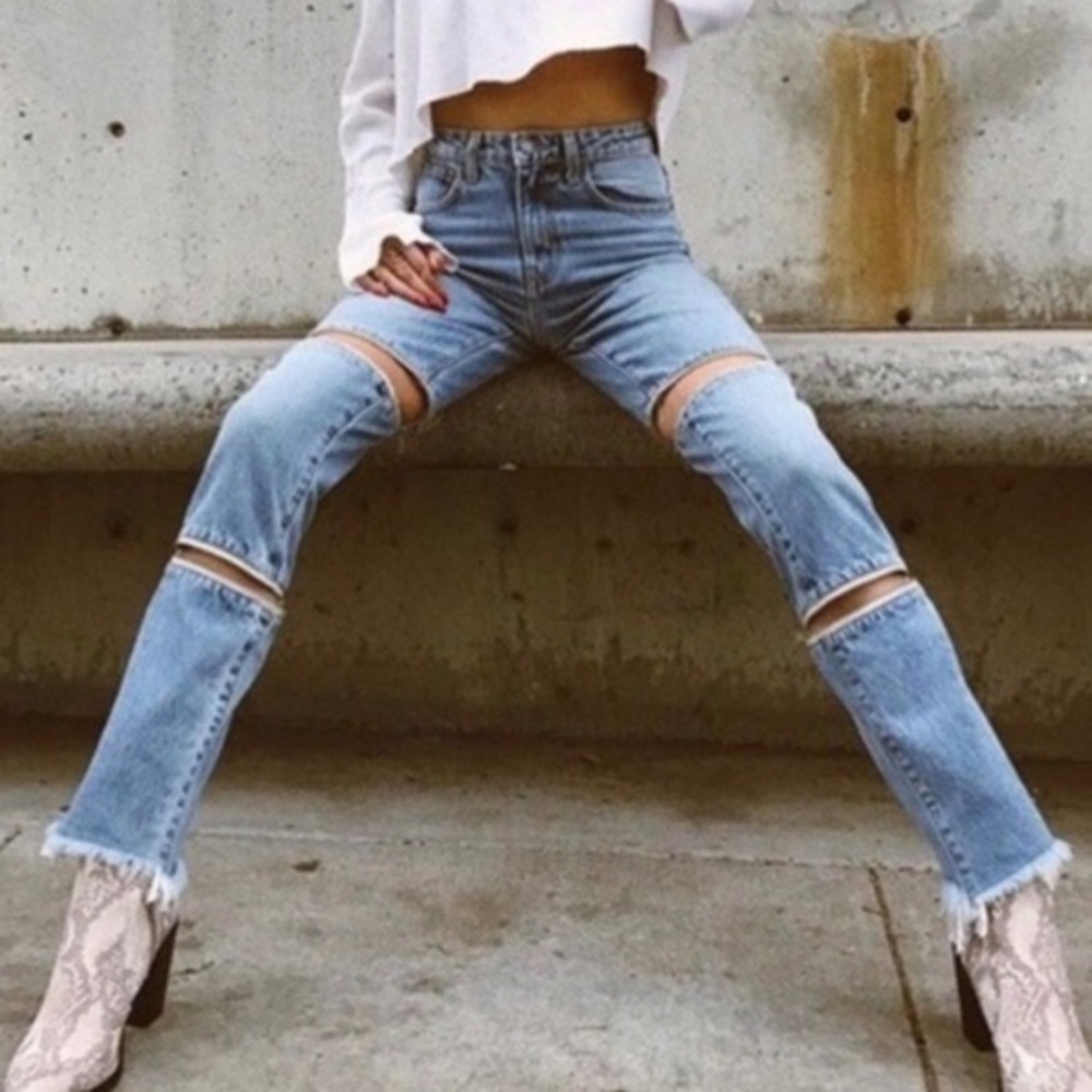 Carmar Juliet Three Zipper Jeans
